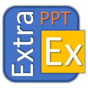 ExtraPPT Export app logo.